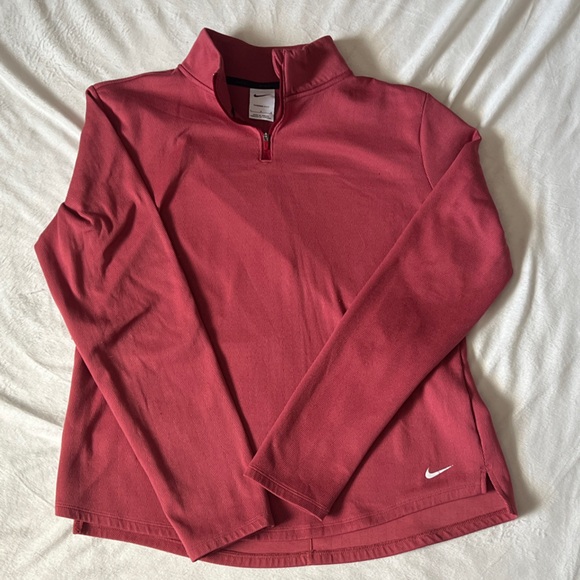 Nike Maroon Quarter-Zip Pullover - Picture 3 of 3